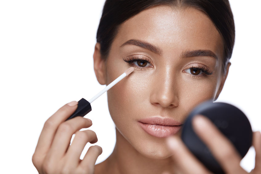 mit makeup stirn kaschieren