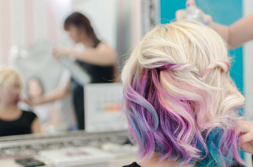farbige haare