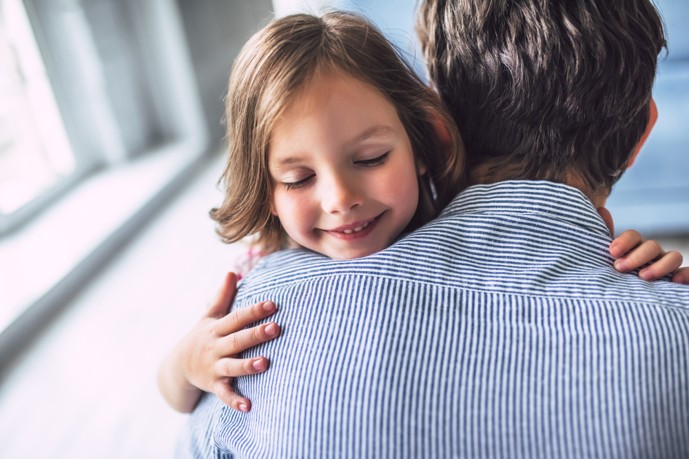Kind liebt Papa mehr als Mama