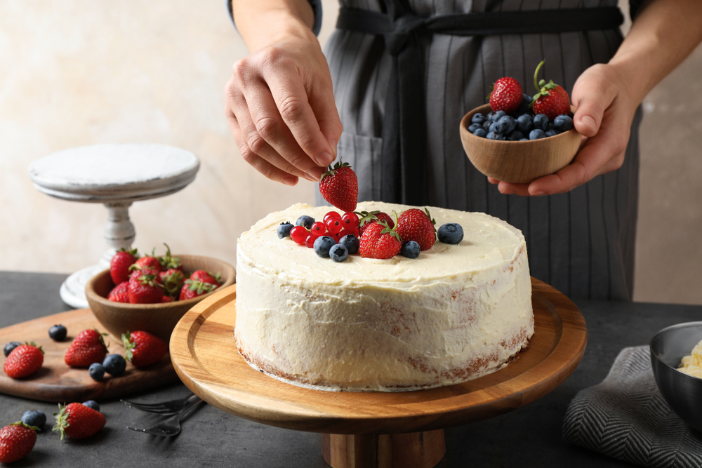 Kuchen fällt zusammen