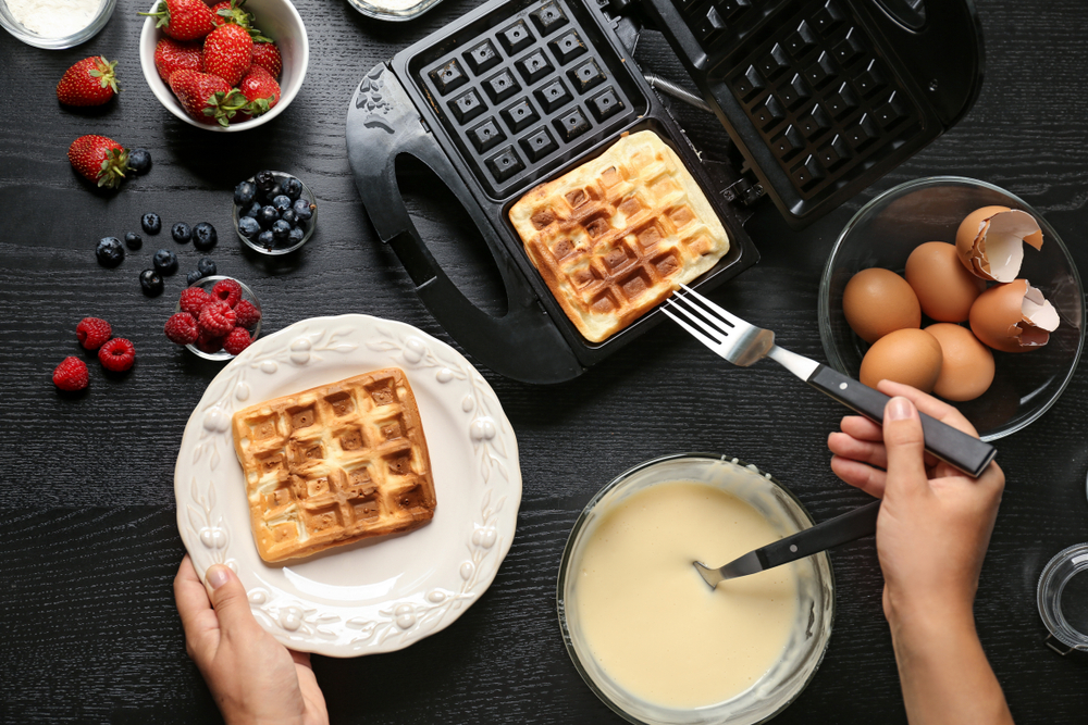 Waffeleisen reinigen