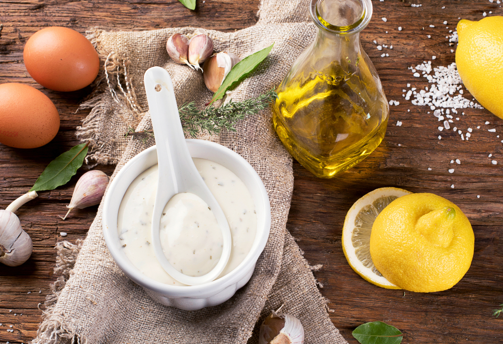 selbstgemachte aioli