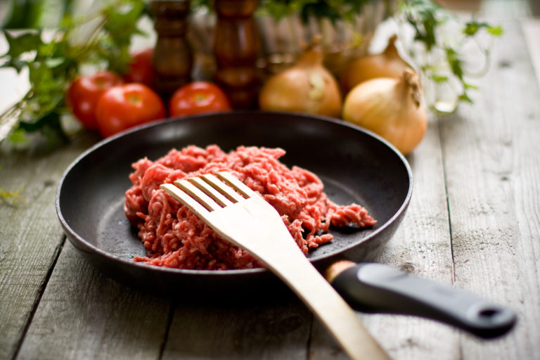 Gefrorenes Hackfleisch StockFoto Adobe Stock