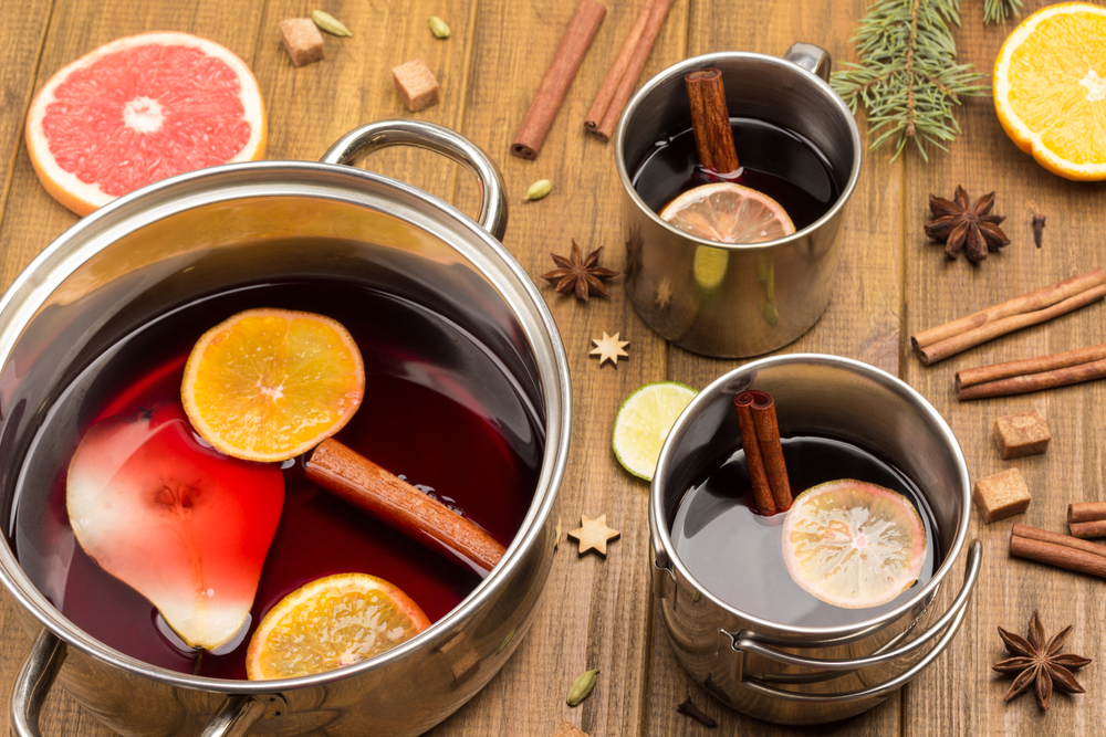 selbstgemachter glühwein