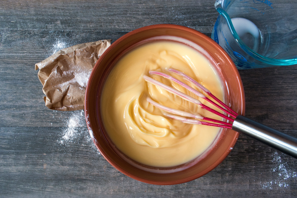 selbstgemachter pudding