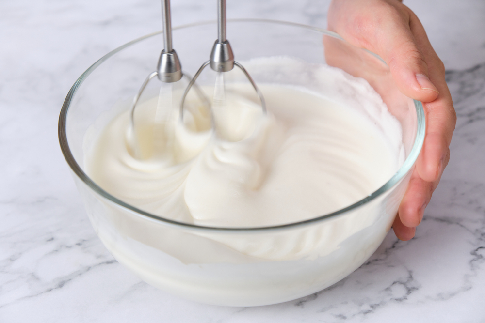 buttercreme mit mixer